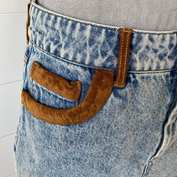 BLANKNYC RODEO DRIVE DENIM SKIRT Size 26 - Picture 3 of 10